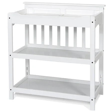 Logan Dressing Table with 2 Shelves